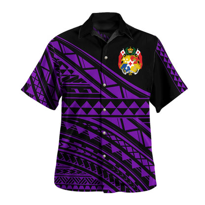 Tonga Hawaiian Shirt Special Polynesian Ornaments