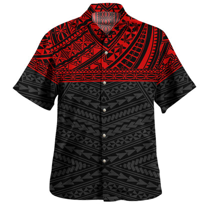 Polyneasian Tribal Patterns Hawaiian Shirt