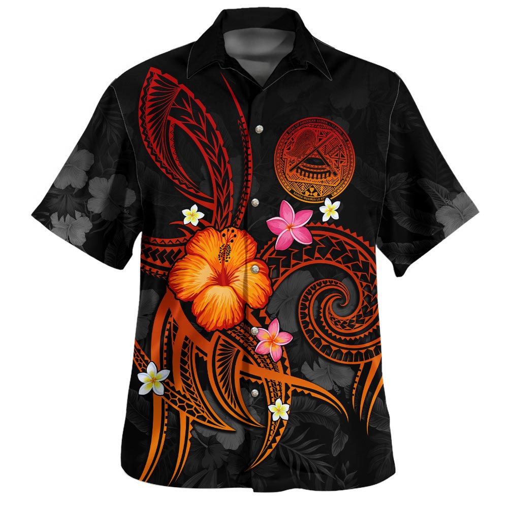 American Samoa Hawaiian Shirt Legend of American Samoa