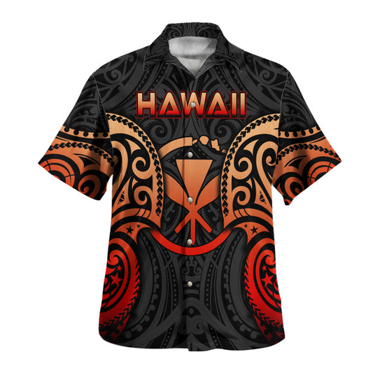 Hawaii Hawaiian Shirt Custom Personalised Spirit Red Version