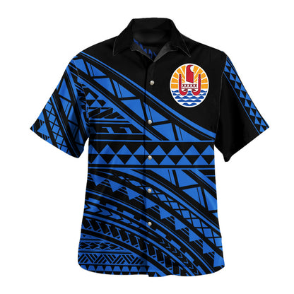 Tahiti Hawaiian Shirt Special Polynesian Ornaments