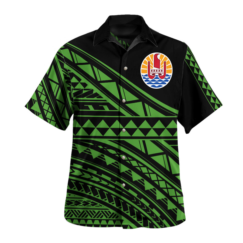 Tahiti Hawaiian Shirt Special Polynesian Ornaments