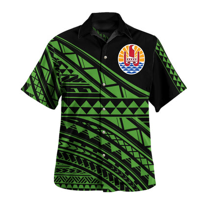 Tahiti Hawaiian Shirt Special Polynesian Ornaments