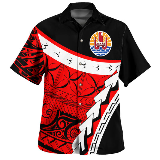 Tahiti Custom Personalised Hawaiian Shirt - Proud Of Tahiti