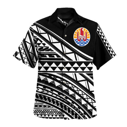 Tahiti Hawaiian Shirt Special Polynesian Ornaments