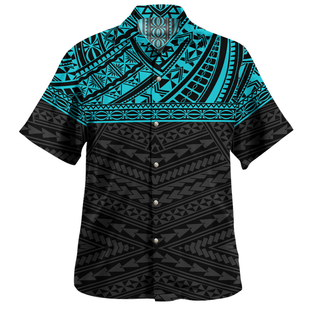 Polyneasian Tribal Patterns Hawaiian Shirt
