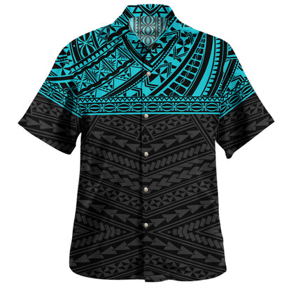 Polyneasian Tribal Patterns Hawaiian Shirt