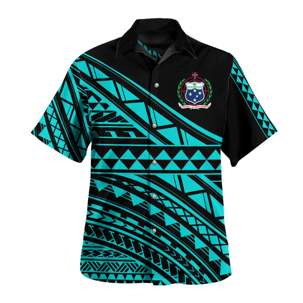 Samoa Hawaiian Shirt Special Polynesian Ornaments