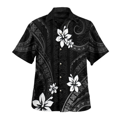Hawaii Hawaiian Shirt Polynesian Pattern Plumeria