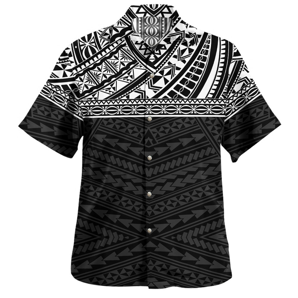 Polyneasian Tribal Patterns Hawaiian Shirt