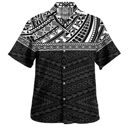 Polyneasian Tribal Patterns Hawaiian Shirt