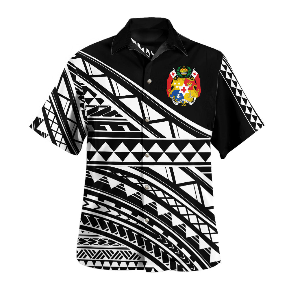 Tonga Hawaiian Shirt Special Polynesian Ornaments