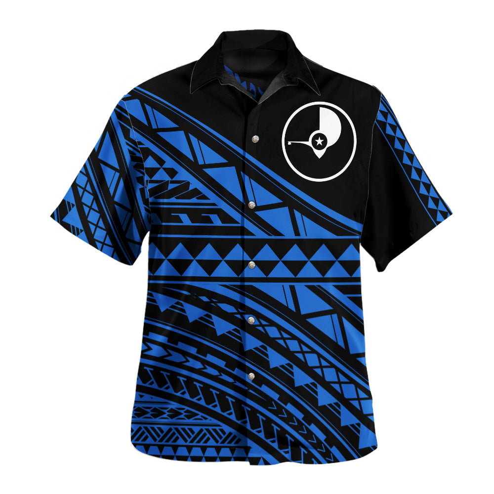Yap State Hawaiian Shirt Special Polynesian Ornaments