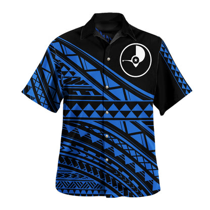 Yap State Hawaiian Shirt Special Polynesian Ornaments