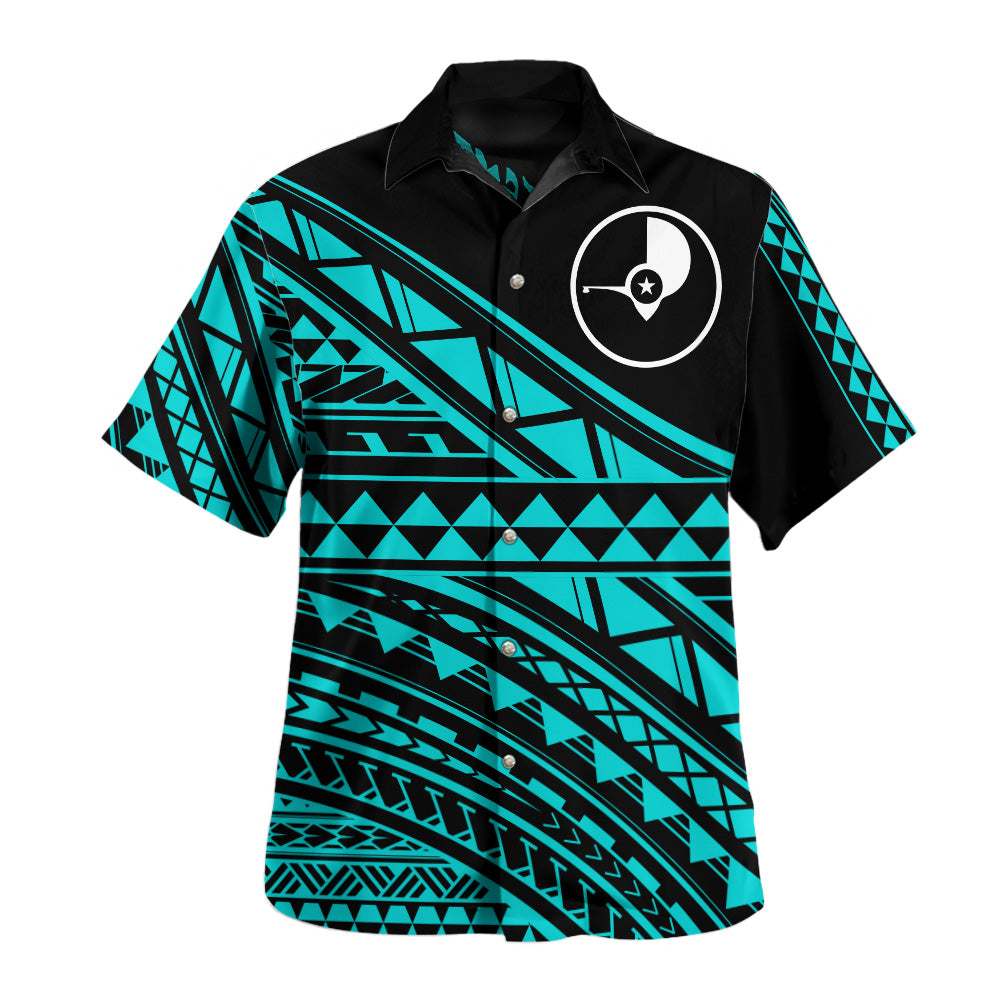 Yap State Hawaiian Shirt Special Polynesian Ornaments