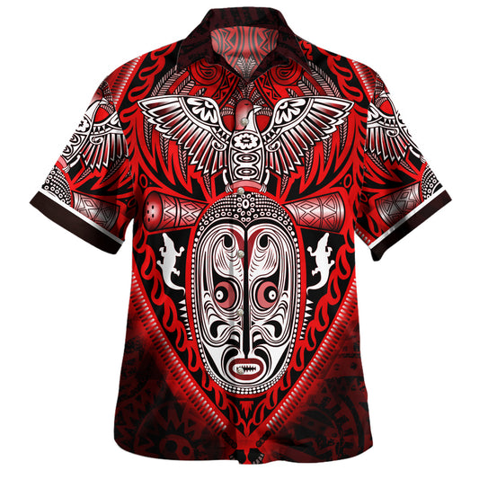 Papua New Guinea Hawaiian Shirt Bird Of Paradise Papua New Guinea Tribal Tattoo Patterns