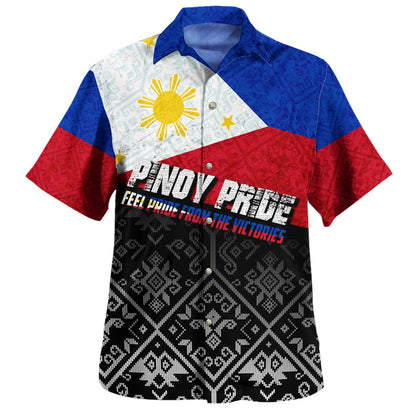 Philippines Filipinos Hawaiian Shirt Pinoy Pride Grunge Style