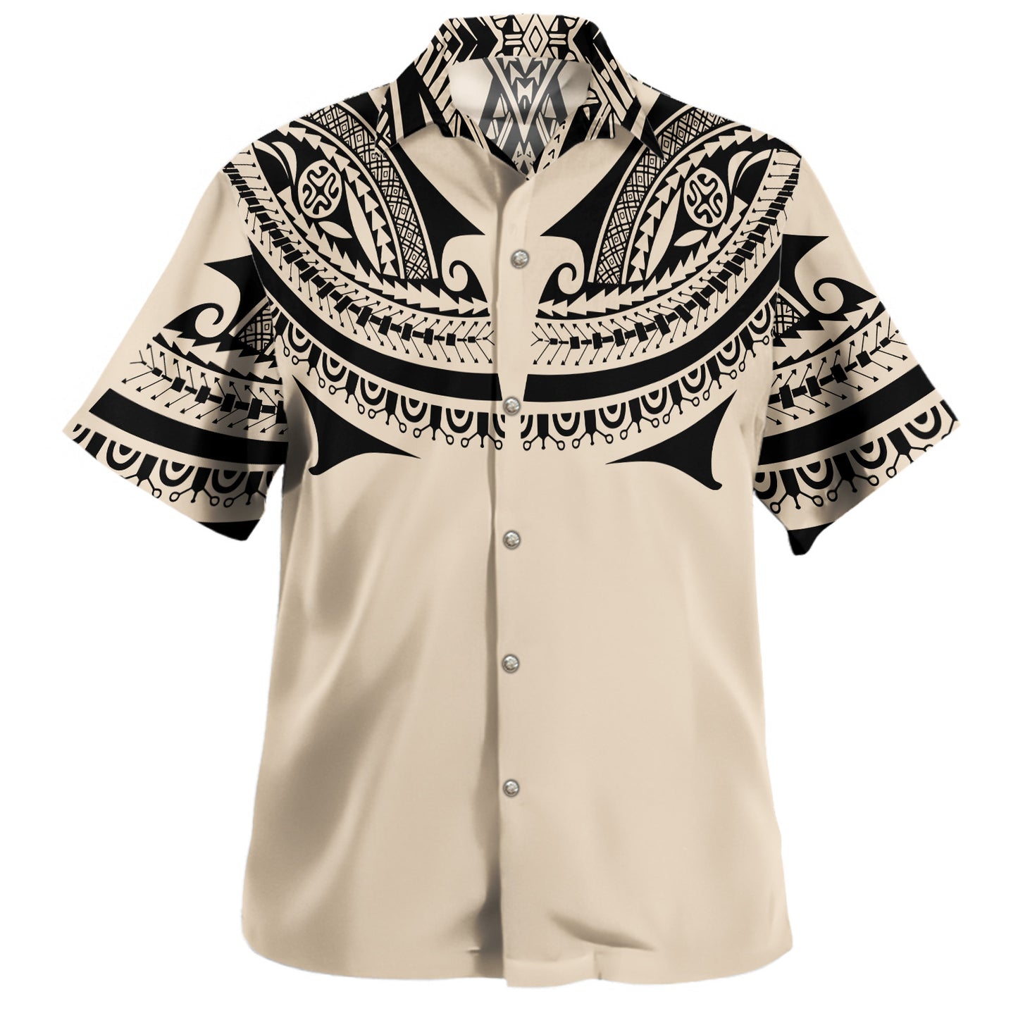 Polynesian Hawaiian Shirt Polynesian Tattoo Style