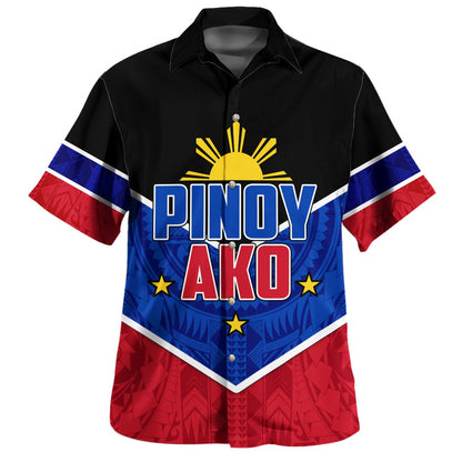 Philippines Filipinos Hawaiian Shirt Pinoy Ako Style