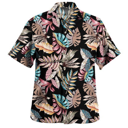 Safari Style Aloha Hawaiian Shirt