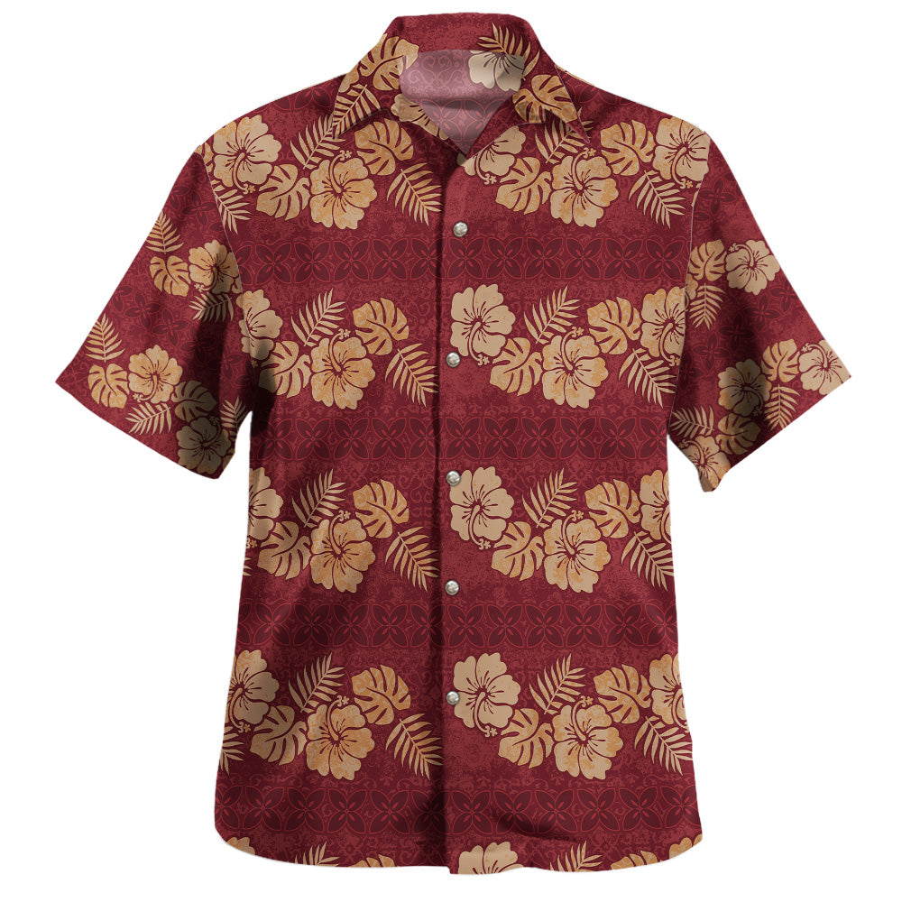 Hawaii Hawaiian Shirt Polynesian Retro Hawaiian Pattern