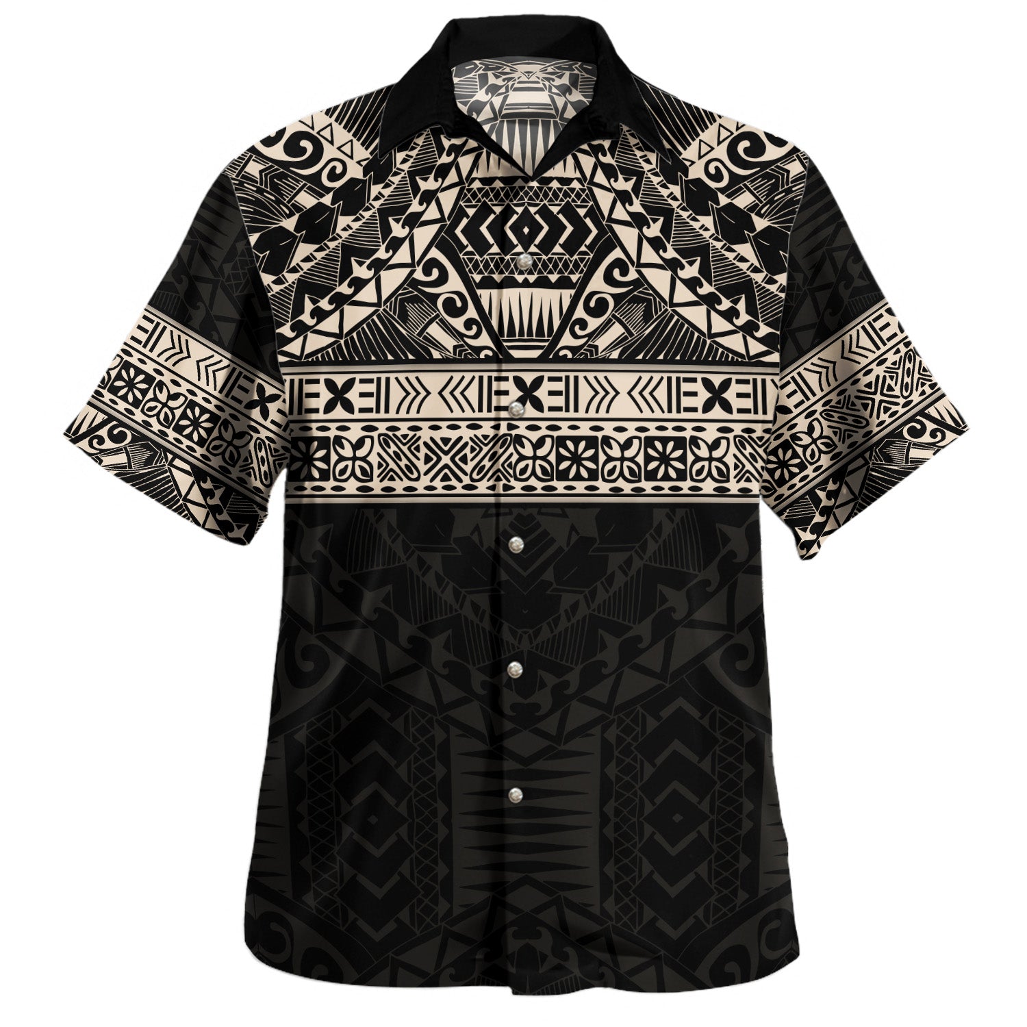 Polynesian Hawaiian Shirt Traditional Tribal Tattoos