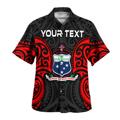 Samoa Hawaiian Shirt Custom Personalised Samoan Spirit