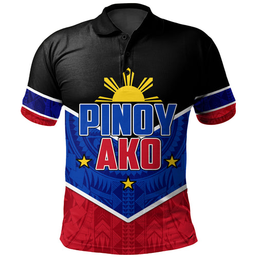 Philippines Filipinos Polo Shirt Pinoy Ako Style
