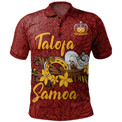 Samoa Polo Shirt Talofa Samoa Style