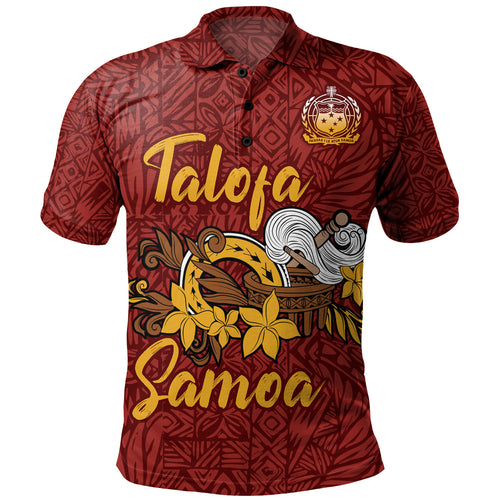 Samoa Polo Shirt Talofa Samoa Style
