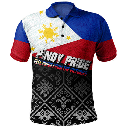 Philippines Filipinos Polo Shirt Pinoy Pride Grunge Style