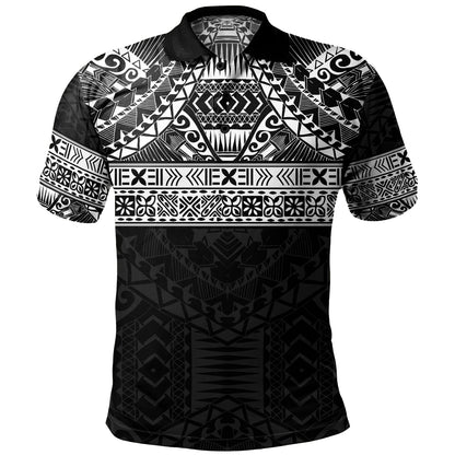 Polynesian Polo Shirt Traditional Tribal Tattoos