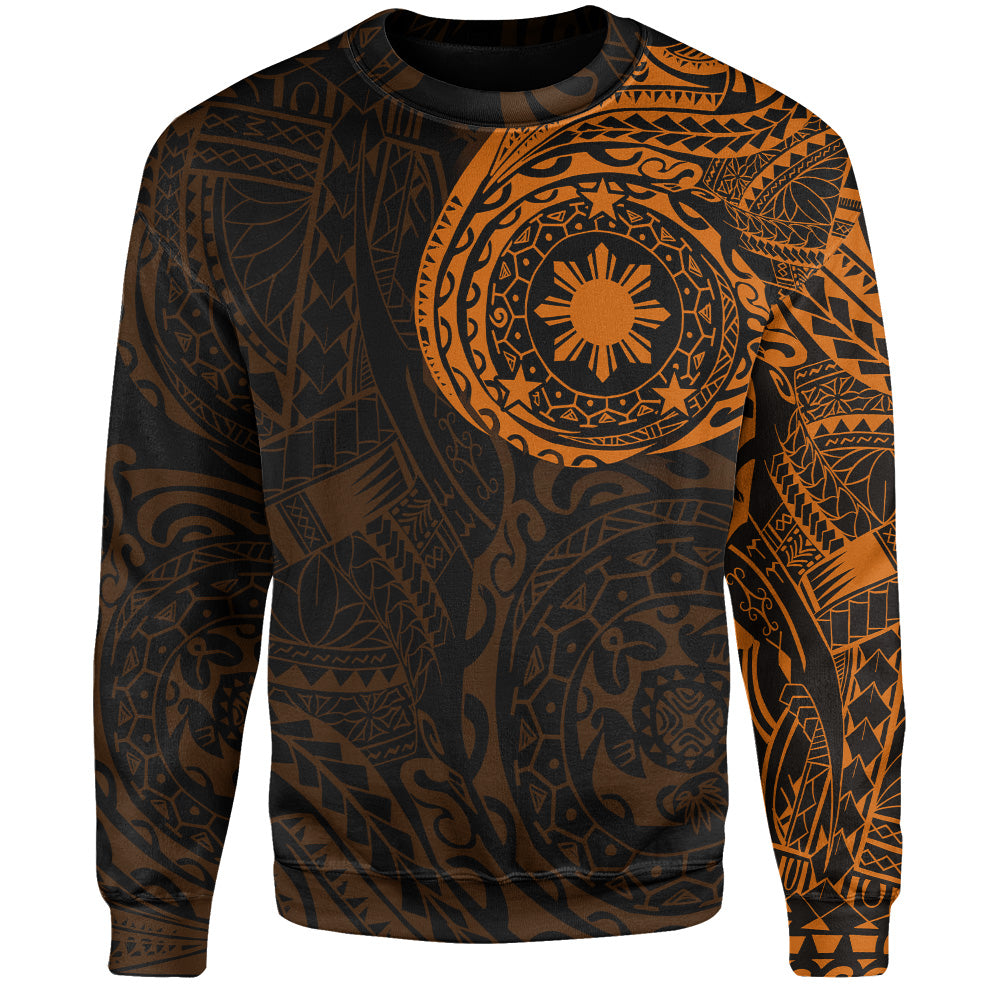Philippines Filipinos Polynesian Tattoo Style Sweatshirt