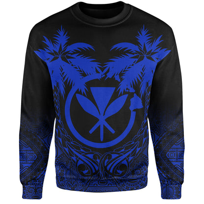 Hawaii Sweatshirt Polynesian Coconut