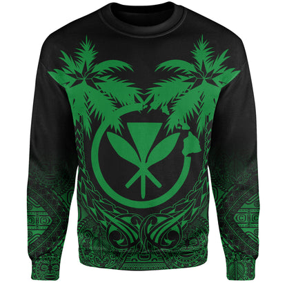 Hawaii Sweatshirt Polynesian Coconut