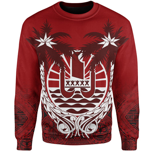 Tahiti Sweatshirt Polynesian Coconut