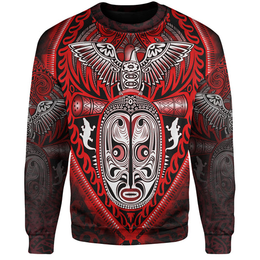 Papua New Guinea Sweatshirt Bird Of Paradise Papua New Guinea Tribal Tattoo Patterns