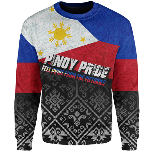 Philippines Filipinos Sweatshirt Pinoy Pride Grunge Style