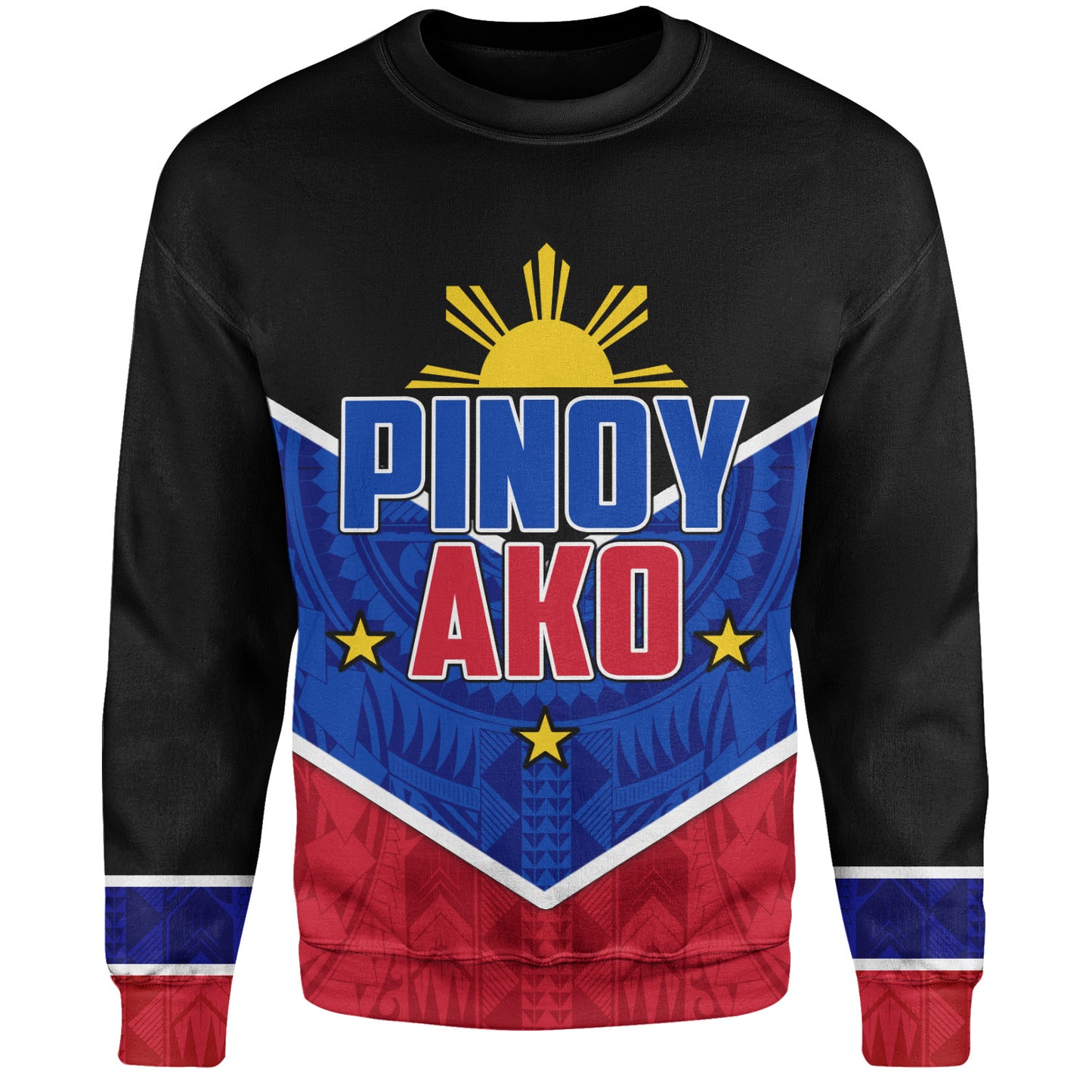 Philippines Filipinos Sweatshirt Pinoy Ako Style