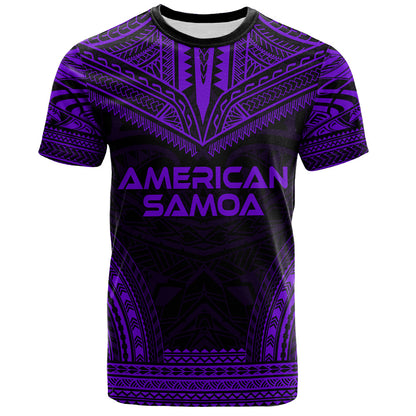 American Samoa T-Shirt Custom Personalised Polynesian Chief Tattoo