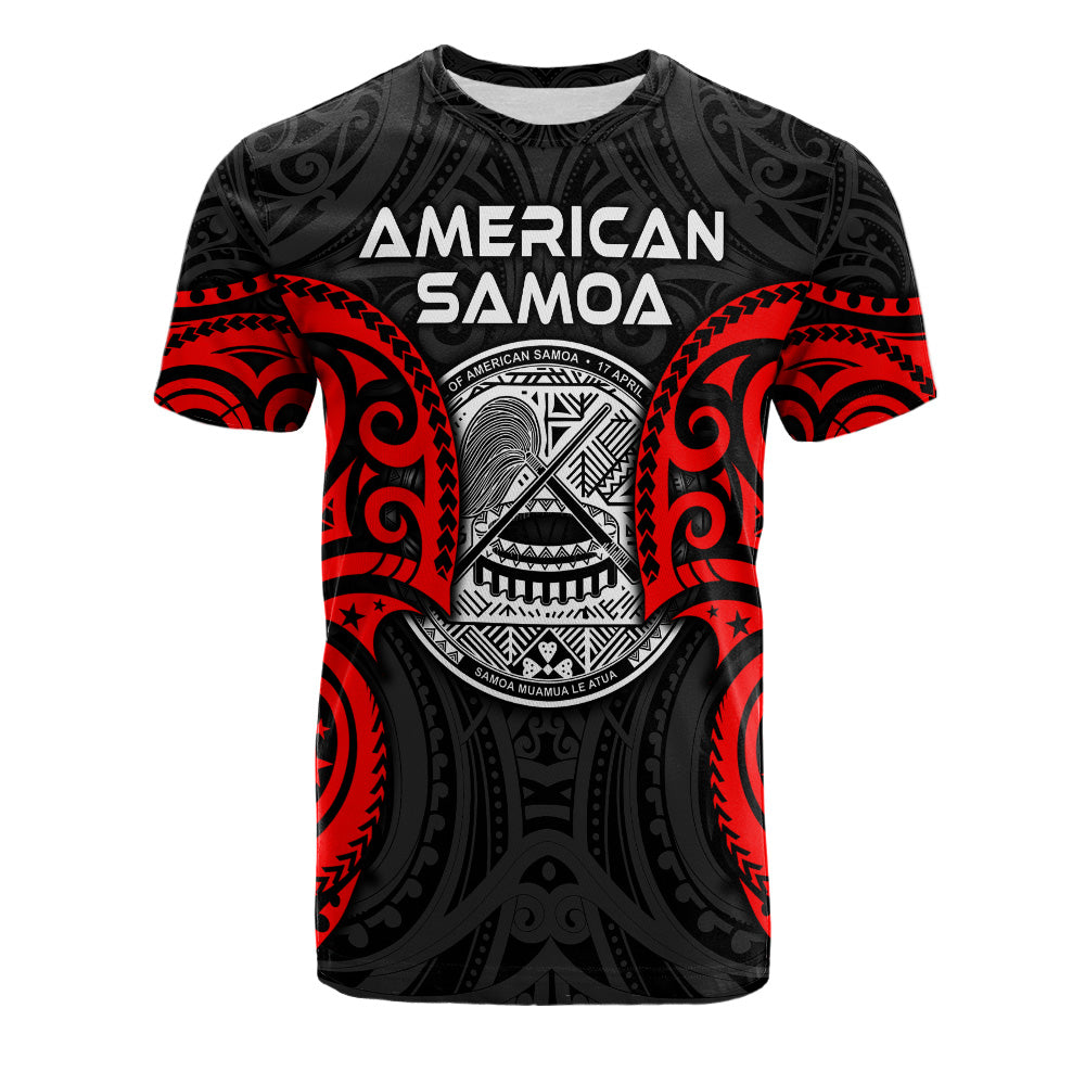 American Samoa Custom Personalised T-shirt - American Samoan Spirit