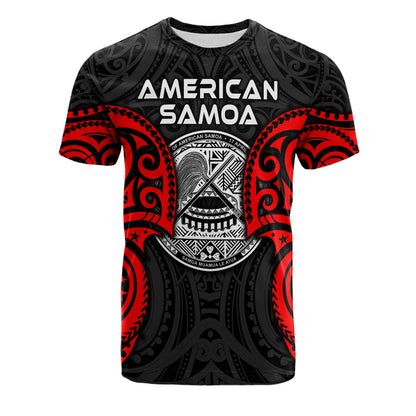 American Samoa Custom Personalised T-shirt - American Samoan Spirit