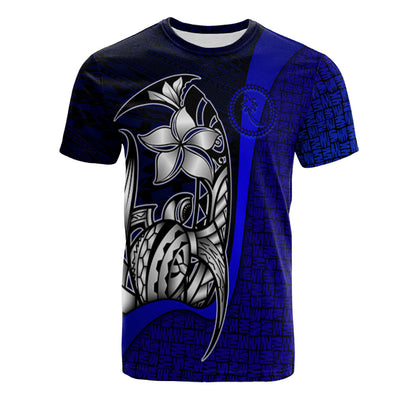 Chuuk Micronesian T-Shirt Turtle with Hook