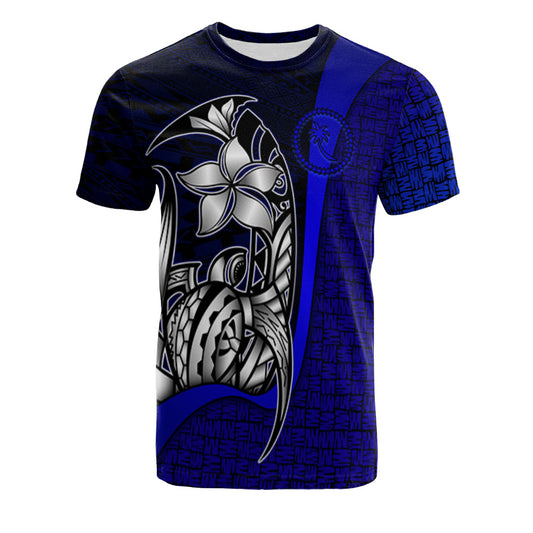 Chuuk Micronesian T-Shirt Turtle with Hook