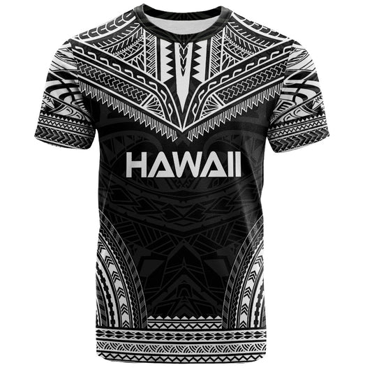 Hawaii T-Shirt Custom Personalised Polynesian Chief Tattoo
