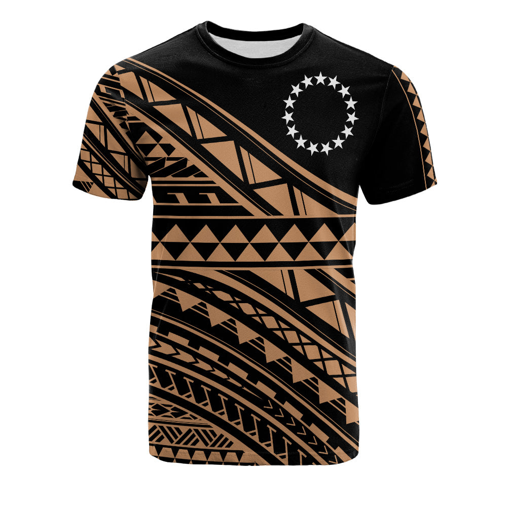 Cook Islands T-Shirt Special Polynesian Ornaments