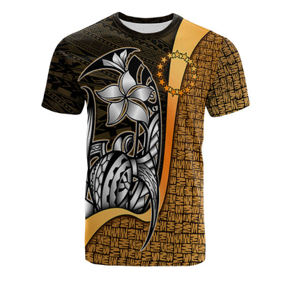 Cook Islands T-Shirt Custom Personalised Turtle with Hook