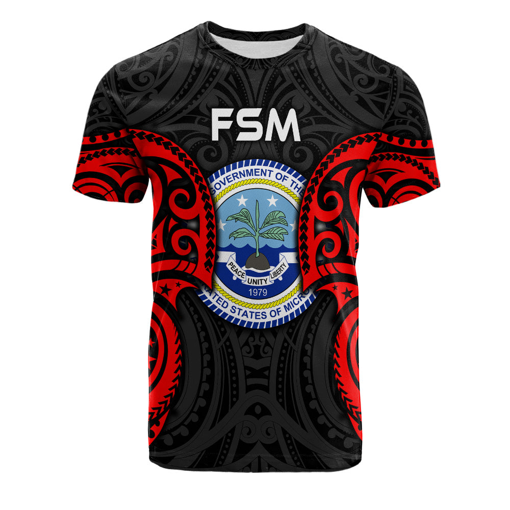 Federated States Of Micronesia T-Shirt Custom Personalised Micronesian Spirit