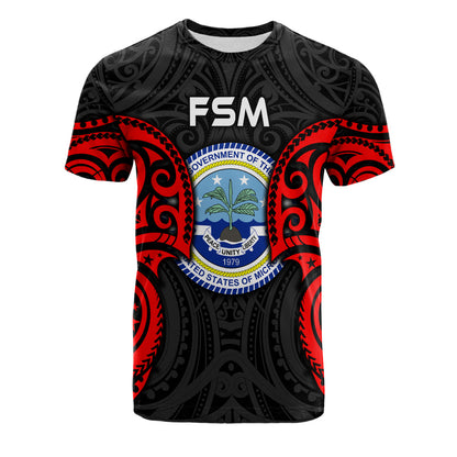 Federated States Of Micronesia T-Shirt Custom Personalised Micronesian Spirit