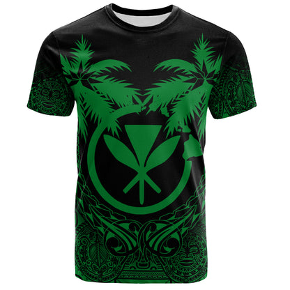 Hawaii T-Shirt Polynesian Coconut